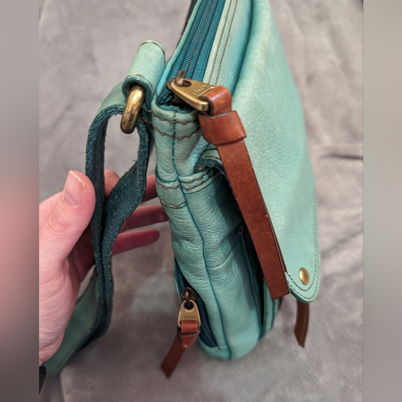 FOSSIL Morgan Crossbody bag, teal - Picture 8 of 16